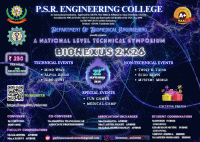 BIONEXUS 2K26 National Level Technical Symposium Poster